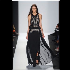 BCBG RUNWAY Black Gown LNWOT